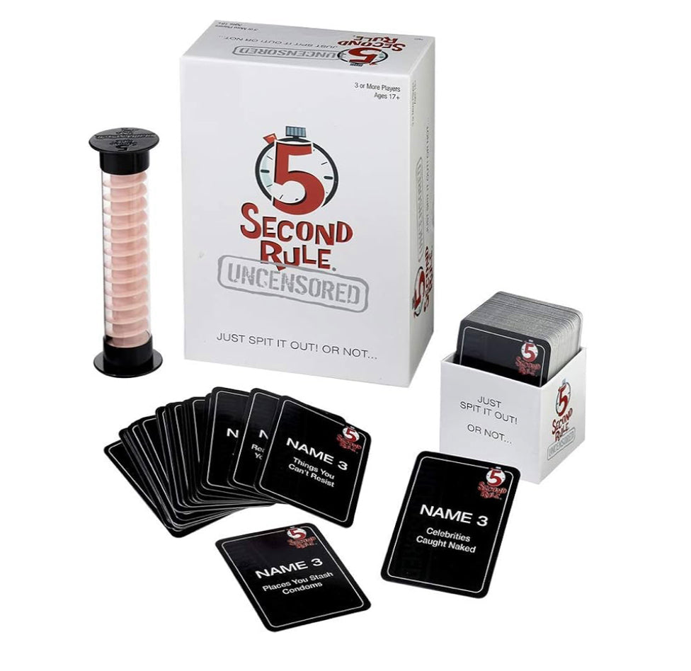 5 Second Rule Game – The Fast-Paced Party Game for Quick Thinkers