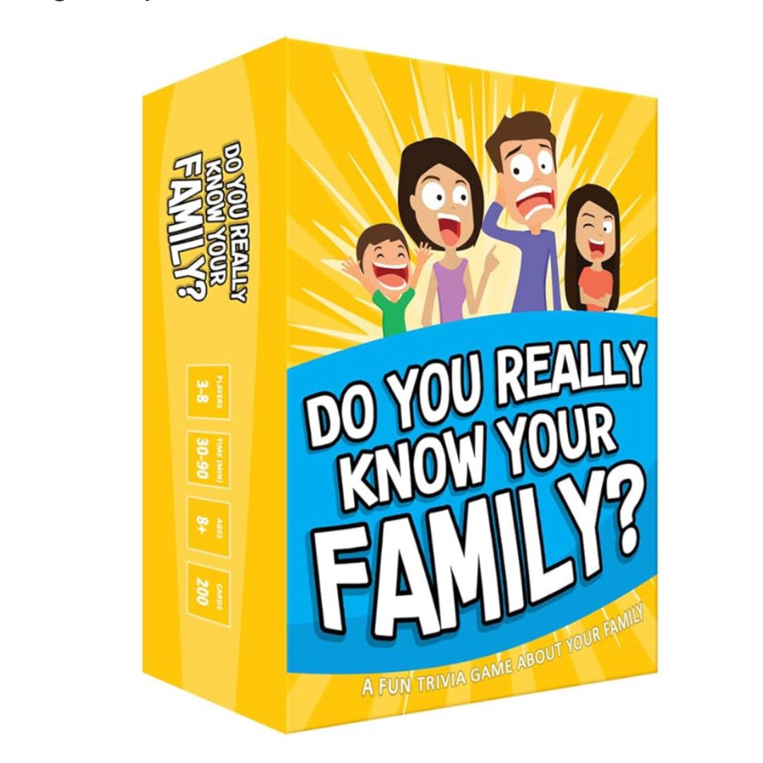 Do You Really Know Your Family? – A Fun and Engaging Game for Everyone