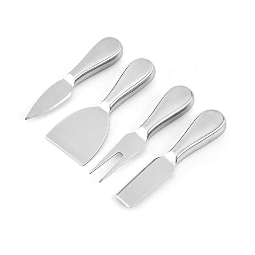 Premium Stainless Steel Cheese Tool Set - 4-Piece